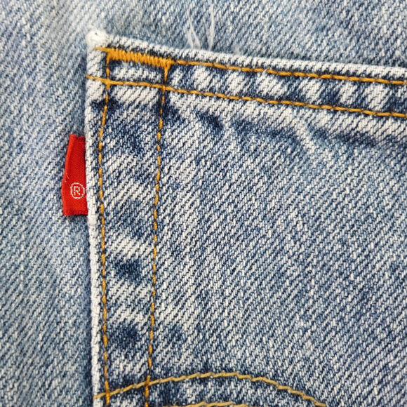 Levi’s 550 Relaxed Fit Taper Jeans W38 L32 Medium Stonewash Loose Baggy Y2K VTG - Picture 4 of 11